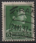 Stamps Albania -  Rey Zog