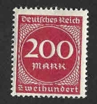 Stamps Germany -  230 - Número