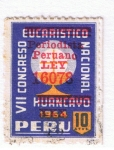 Stamps Peru -  VII congreso Eucarístico Internacional