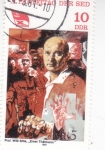 Stamps : Europe : Germany :  "Ernst Thälmann" (W. Sitte)