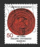 Sellos de Europa - Alemania -  1253 - 450 Aniversario de la Universidad de Marburgo