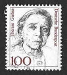 Stamps Germany -  1484 - Therese Giehse