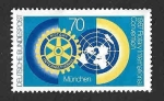Stamps Germany -  1511 - Convención Internacional Rotary