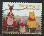 Stamps Japan -  6567 - Winnie the Pooh