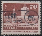 Stamps Germany -  Oficina Bulding Leipzin