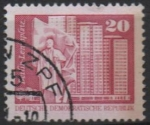 Sellos de Europa - Alemania -  Estatua d' Lenin