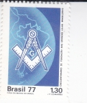 Sellos de America - Brasil -  50 aniversario