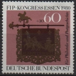 Stamps Germany -  Fip Kongress Essen