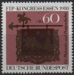 Stamps Germany -  Fip Kongress Essen