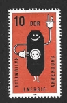 Stamps Germany -  2178 - Conservación de Energía (DDR)
