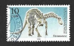 Stamps Germany -  2812 - Centenario del Museo de Historia Natural de Berlín (DDR)