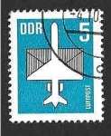 Stamps Germany -  C8 - Avión (DDR)