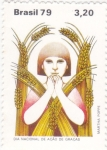 Stamps Brazil -  Día Nacional Acción de Gracias