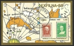 Sellos de America - Cuba -  2818 - HB Salón Internacional de Filatelia Exfilna 85