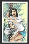Stamps Cuba -  3483 - HB Competición de Tenis de la Copa Davis