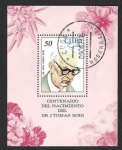 Stamps Cuba -  C254 - HB Centenario del Nacimiento del Dr. J. Tomás Roig