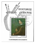 Sellos de America - Cuba -  C303 - HB Pintura de Amelia Peláez del Casal