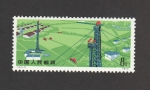 Stamps China -  Ocupar el mínimo terreno