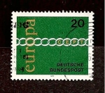 Stamps Germany -  INTERCAMBIO