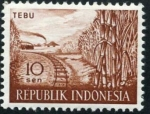 Stamps : Asia : Indonesia :  Ferrocarril
