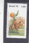 Stamps Brazil -  Día del Libro