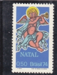 Stamps Brazil -  NAVIDAD