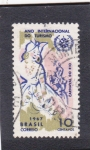 Stamps Brazil -  Año Internacional del Turismo