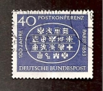 Stamps Germany -  INTERCAMBIO