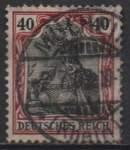 Stamps Germany -  Alegoria d' Alemania