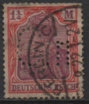 Stamps Germany -  Alegoria d' Alemania