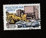 Stamps Russia -  Ciudad de Rostov