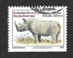 Stamps South Africa -  856 - Rinoceronte Negro