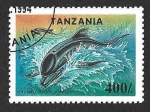 Stamps Tanzania -  1292 - Delfín