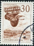 Stamps Yugoslavia -  Industria