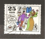 Stamps Germany -  CAMBIADO JO