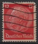 Stamps Germany -  Pres. Von Hindenburg