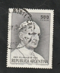 Stamps Argentina -  1195 - Pablo VI
