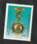 Stamps Argentina -  1817 - Medalla de la Orden del Libertador San Martín