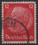 Stamps Germany -  pres. Von Hindenburg
