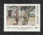 Stamps Argentina -  1822 - Pintura de Adriana Zaefferer