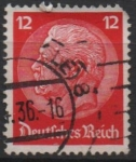 Sellos de Europa - Alemania -  Pres, Von Hindenburg