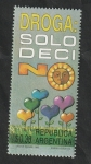 Stamps : America : Argentina :  1791 - Campaña contra la droga