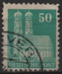 Stamps Germany -  Iglesia d' Munich