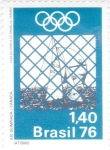 Stamps Brazil -  XXI OLIMPIADA