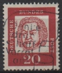 Stamps Germany -  Johann Sebastian Bach