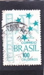 Stamps Brazil -  LUBRAPEX - 1966