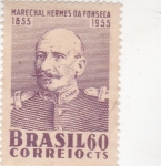 Sellos de America - Brasil -  Mariscal Hermes Da Fonseca