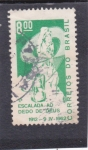Stamps Brazil -  Escalada al Dedo de dios