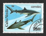Stamps : Africa : Cape_Verde :  415 - Tintorera