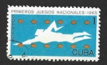 Stamps Cuba -  980 - I Juegos Nacionales